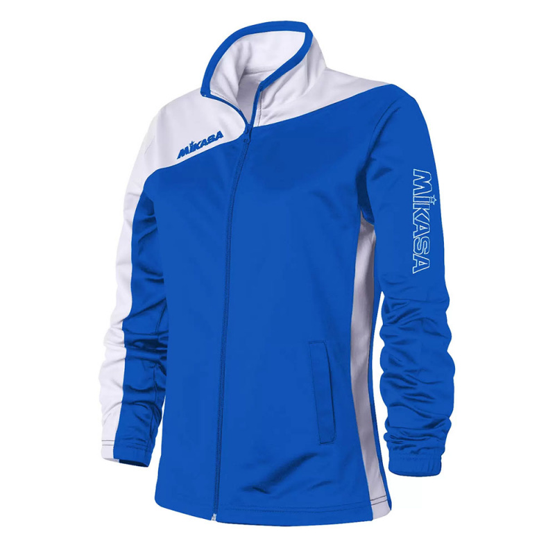 Куртка от костюма жен. MIKASA MT636-025-S, р.S, 100% полиэстер, синий