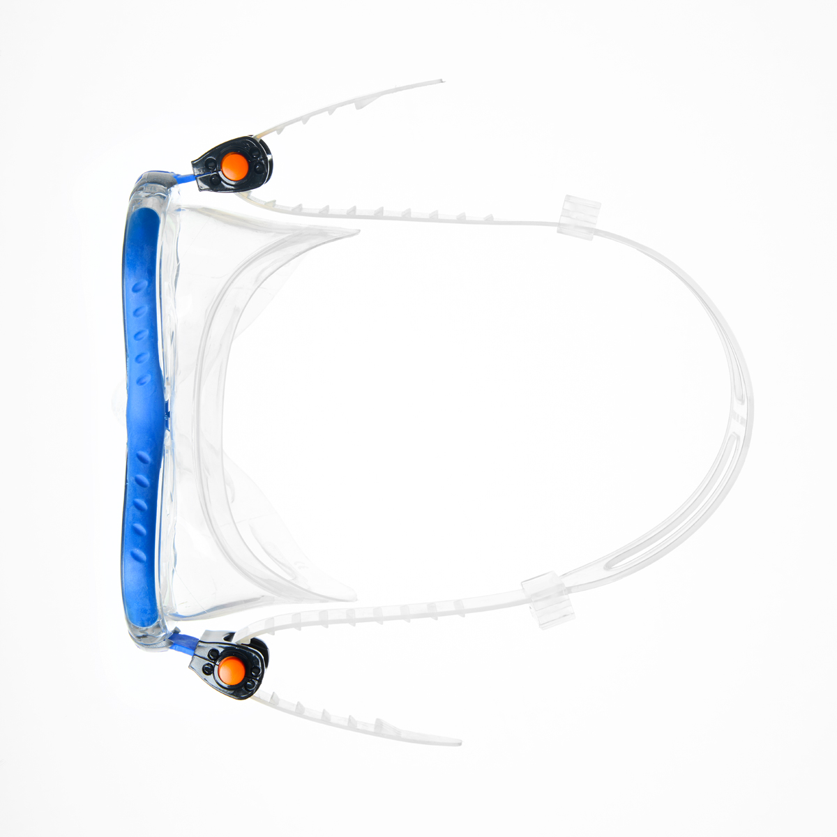 Маска для плав. Salvas Phoenix Mask, CA520S2BYSTH, зак.стекло, силикон, р.Senior, сереб/син