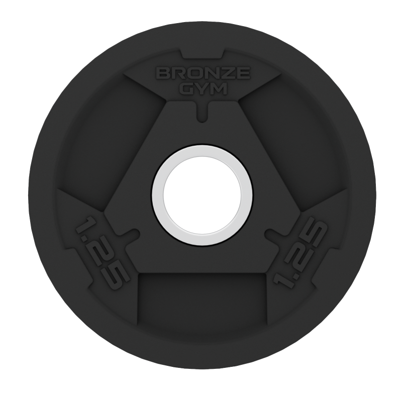 Диск олимпийский BRONZE GYM обрезиненный 1,25 кг