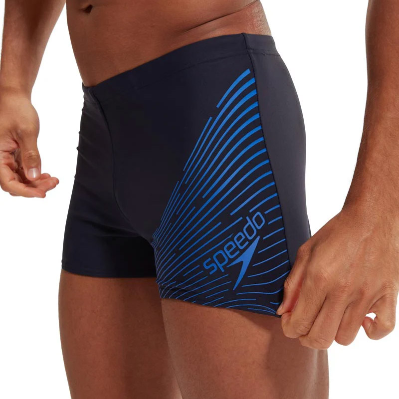 Плавки SPEEDO Medley Logo Asht AM, 8-1135416902-6902, р.34 (рос.50), 80%нейл.20%эластан, черно-синий