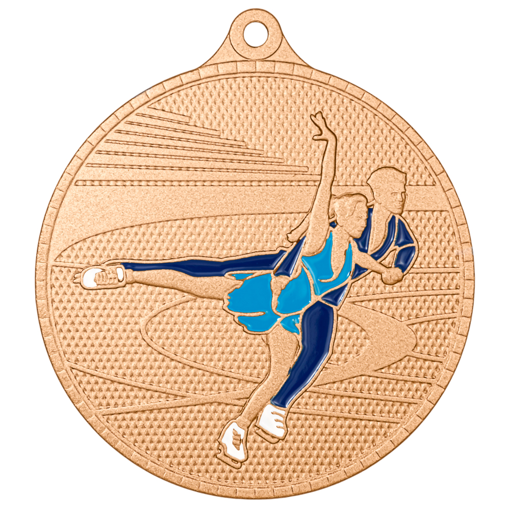Медаль MZP 577-55/B фигурное катание (D-55мм, s-2 мм)