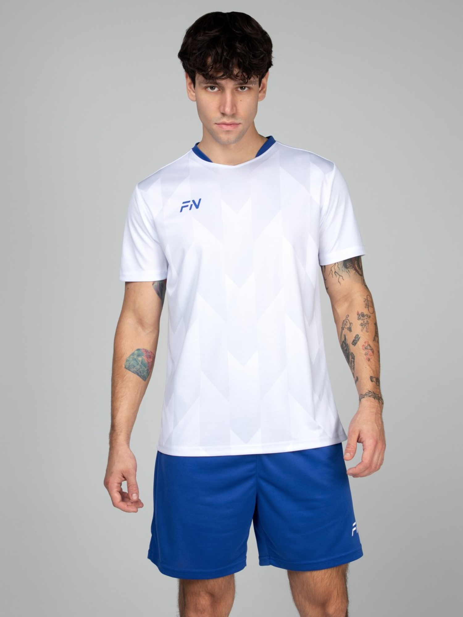 Футбольная форма FN Maple (White/Blue)