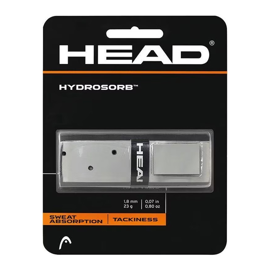 Базовый грип HEAD HydroSorb, 285014-GRBK, 1.8 мм, 1 шт, серо-черный