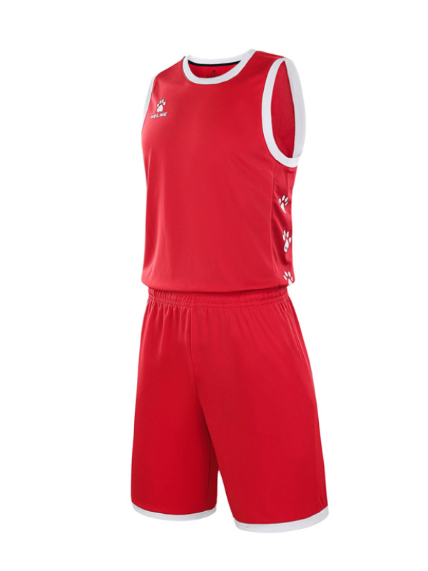 Детская баскетбольная форма KELME Basketball Set Kids Red