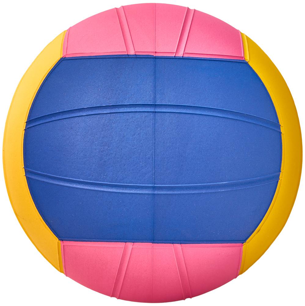 Мяч для водного поло MIKASA WP555D р.5, муж, резина, вес 400-450гр. дл. окр 68-71см, жел-син-роз