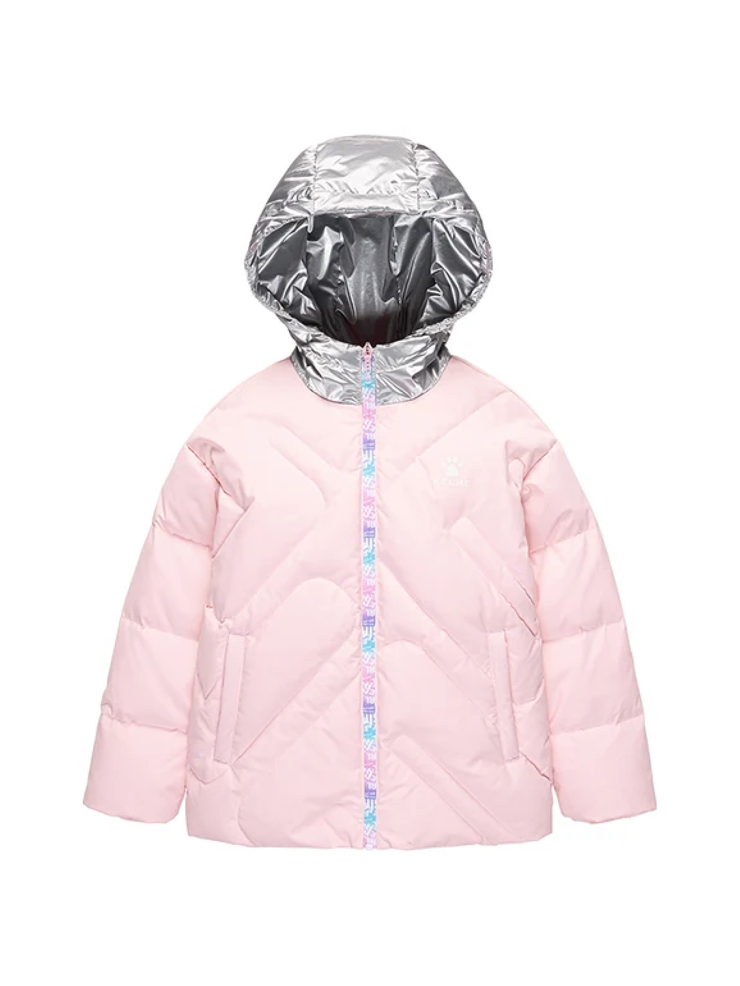 Пуховик KELME Short Down Jacket Pink
