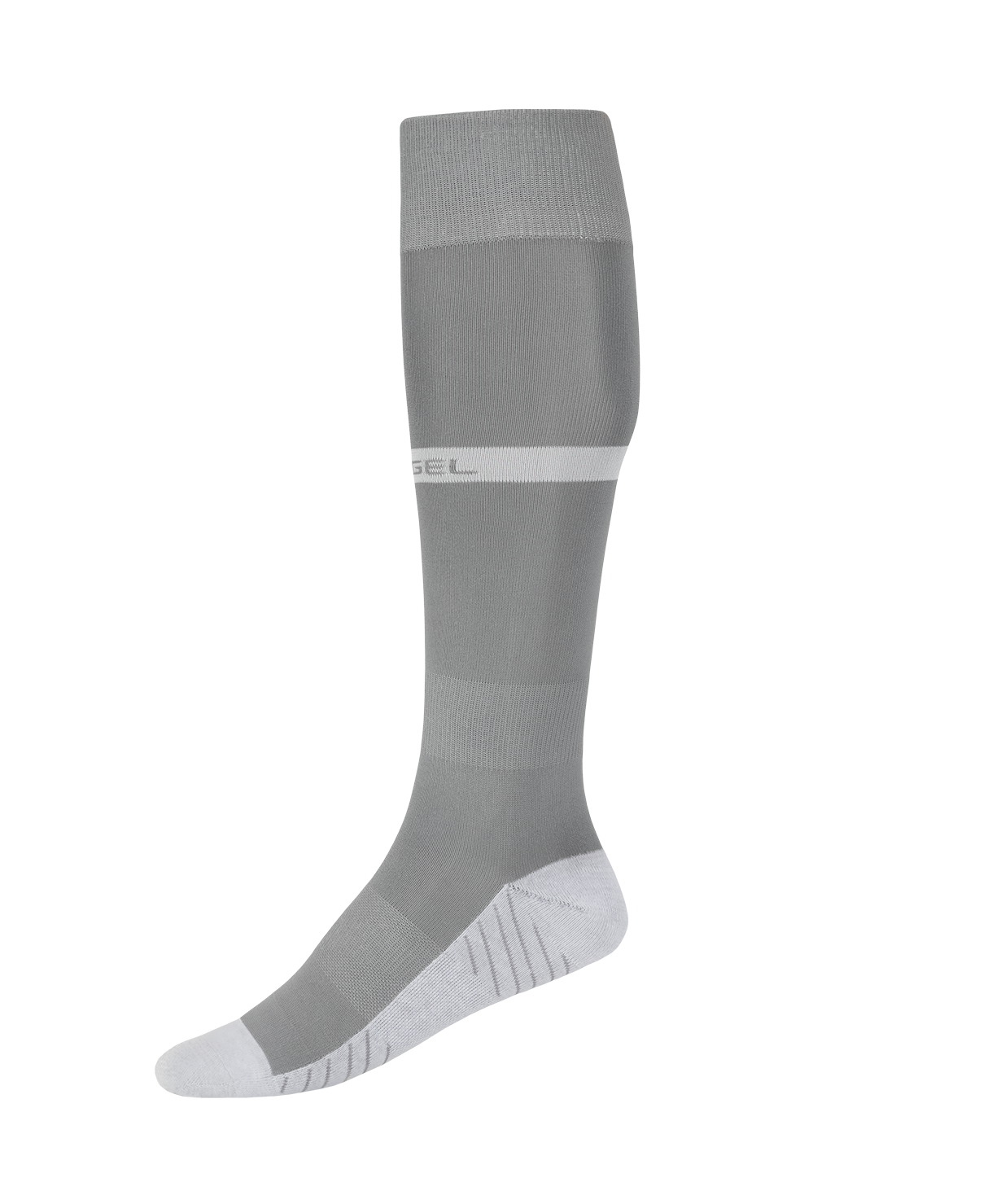 Гетры футбольные JOGEL CAMP ADVANCED SOCKS, серый/белый