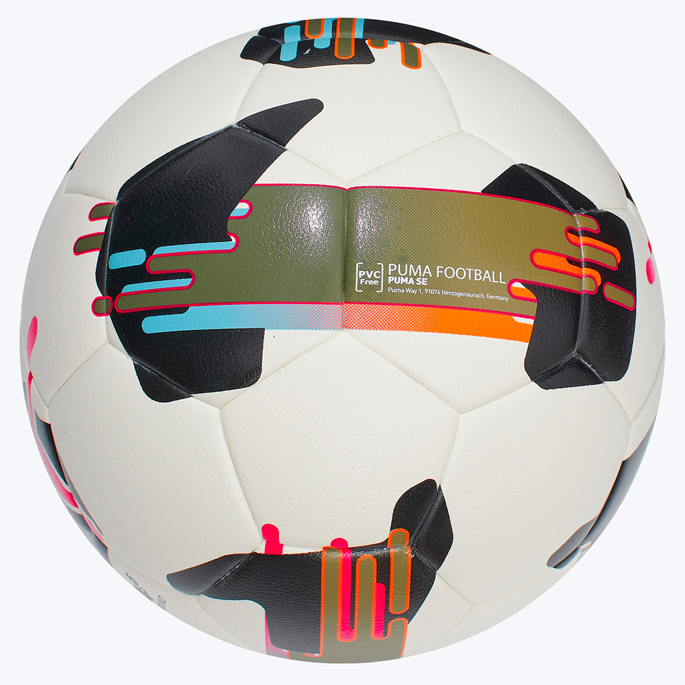 Мяч футб. PUMA Orbita 5 TB Hardground, 08432901, р.5, 32 пан, ТПУ, термосшивка, мультиколор