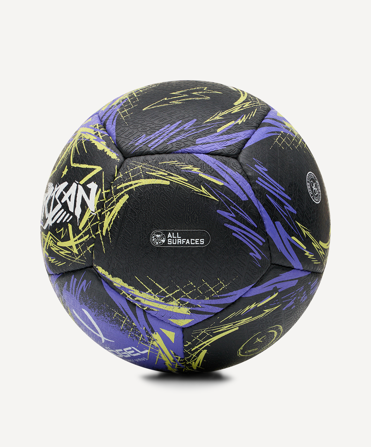 Мяч футбольный JOGEL Urban №5, черный, размер 5