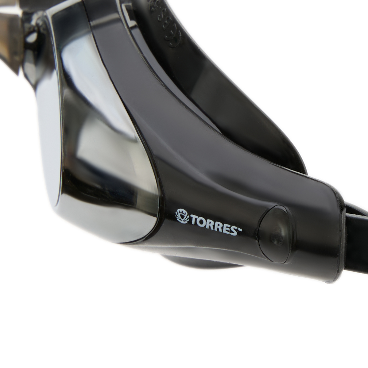Очки для плав.TORRES Pro, SW-32216MR,зерк линзы, смен.перенос.,черн. оправа,дв.рег.ремешок