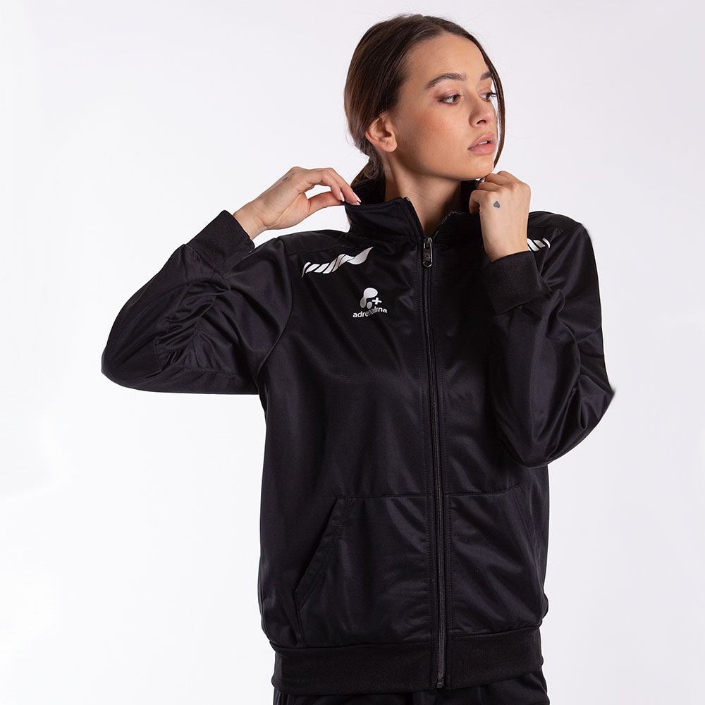 Костюм спортивный +ADRENALINA 3302-046-L, р. L, 100% полиэстер, черный