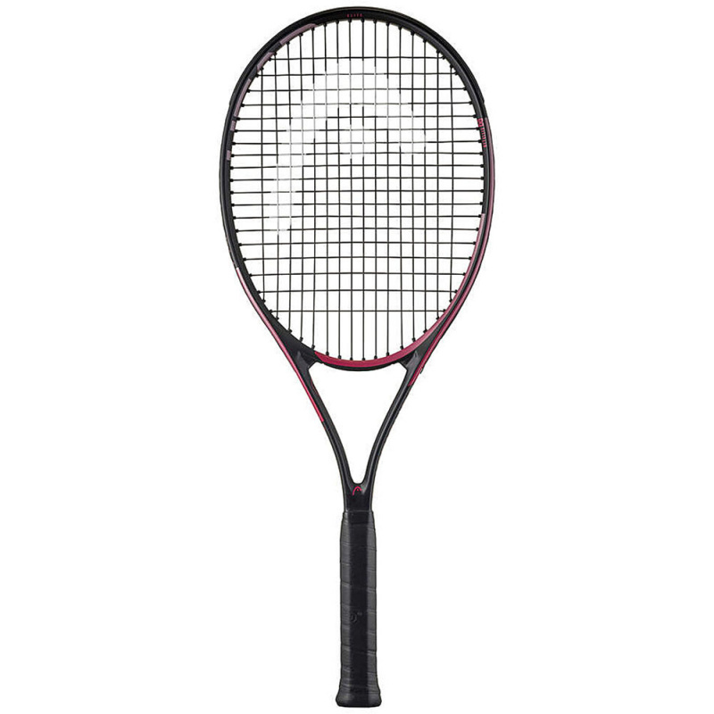 Ракетка б/т HEAD MX Attitude Elite Gr2, 231355, для любителей, алюминий,со струнами, черно-розовый