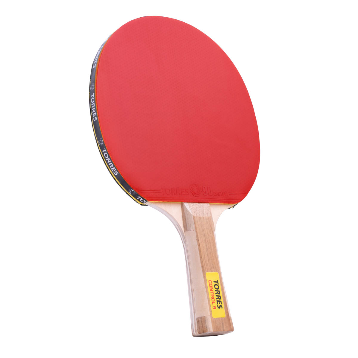 Ракетка для н/т TORRES Control 9, TT0002, для начинающих, накладка 1,8 мм, конич. ручка