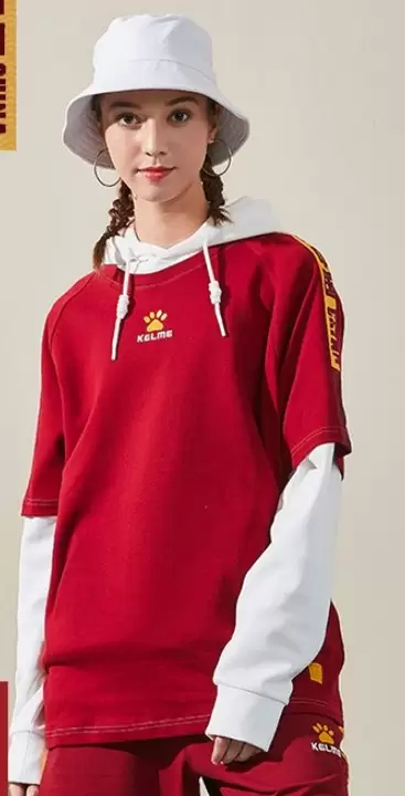 Футболка KELME Round Neck T-Shirt Red