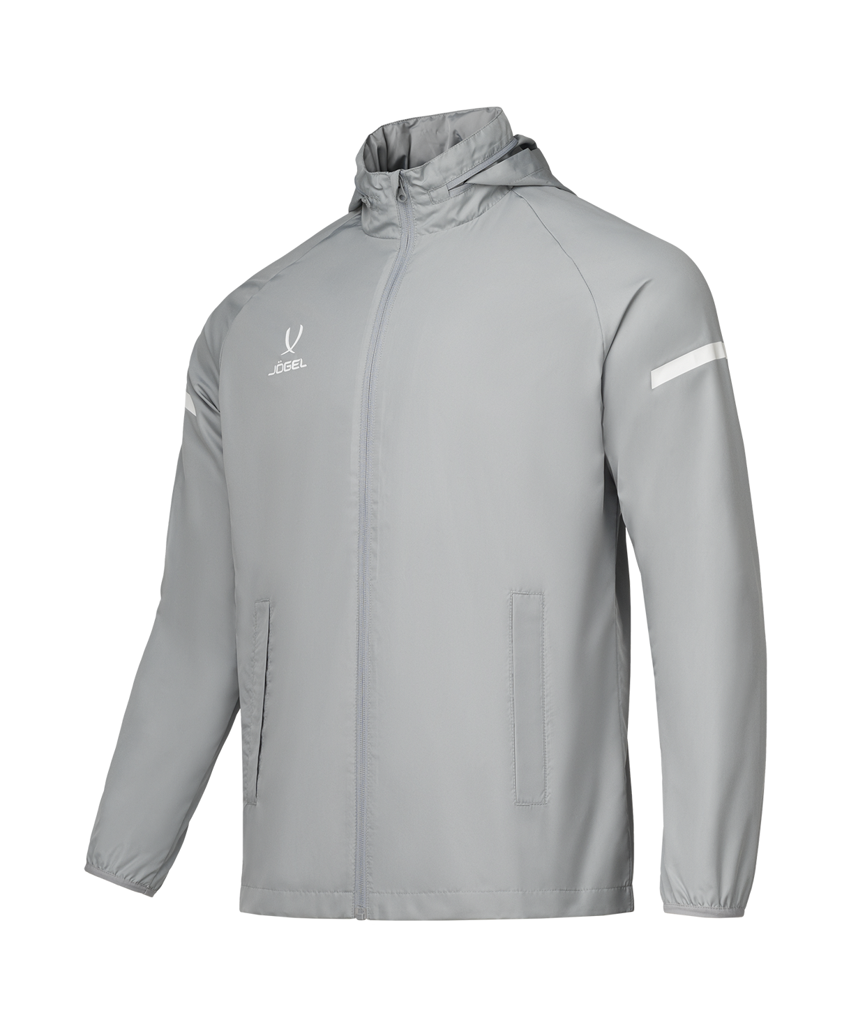 Куртка ветрозащитная JOGEL CAMP 2 Rain Jacket, серый, детский