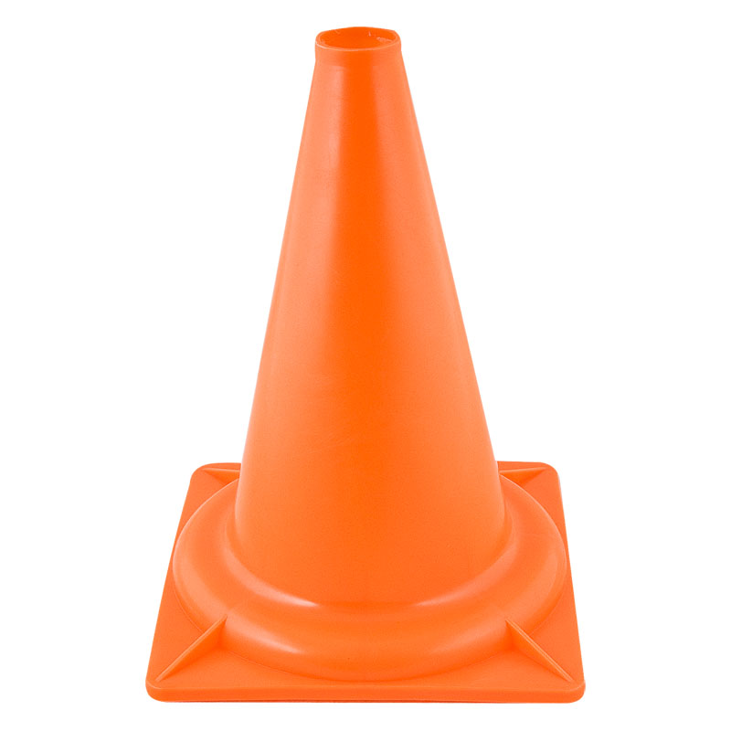 Конус трен, У621/MR-K32, выс.32см, жест.пластик, без втулки,с отв.,ПОДХ. ВТУЛКА, MR-BK,оранж