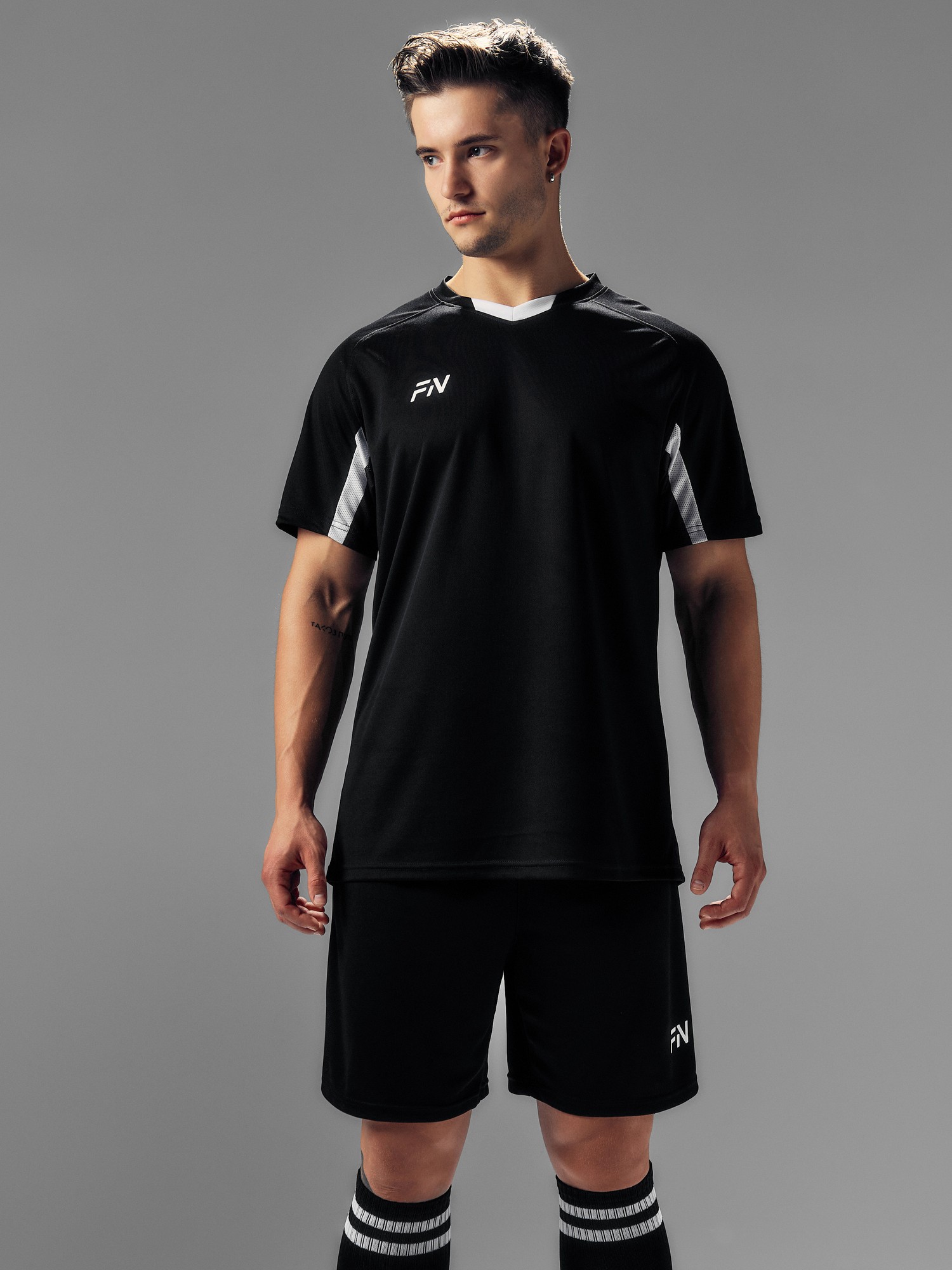 Футбольная форма FN Fame (Black/White)