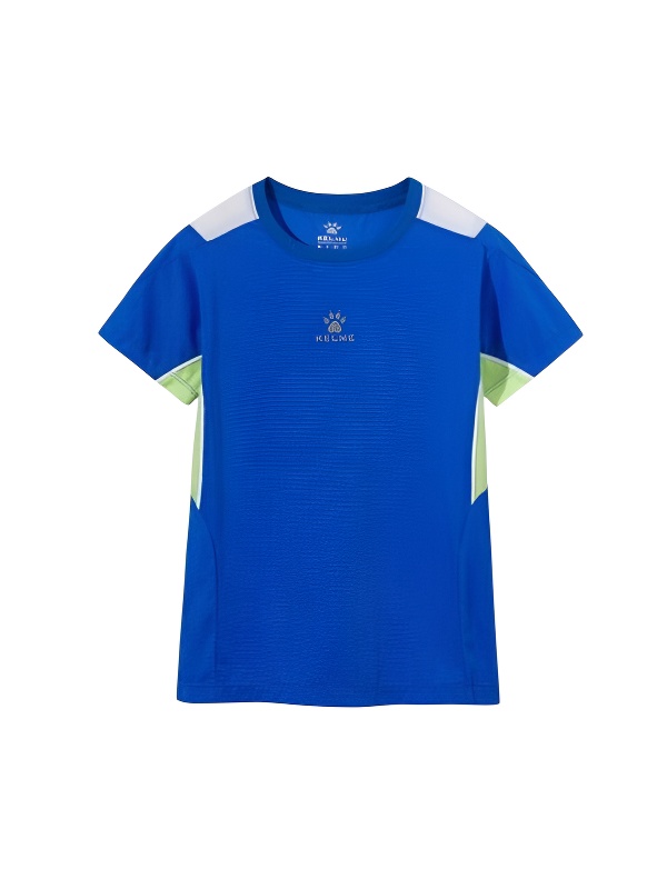 Детская футболка KELME Running Short Sleeve T-Shirt Kid Blue