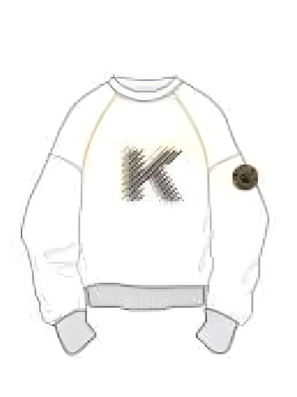 Свитшот KELME Men's Round Neck Sweater White