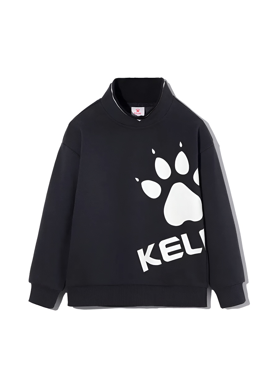 Детский свитшот KELME Boy's Round Neck Sweater Black