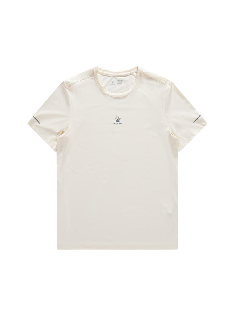 Футболка KELME Round Neck Short Sleeve T-Shirt White