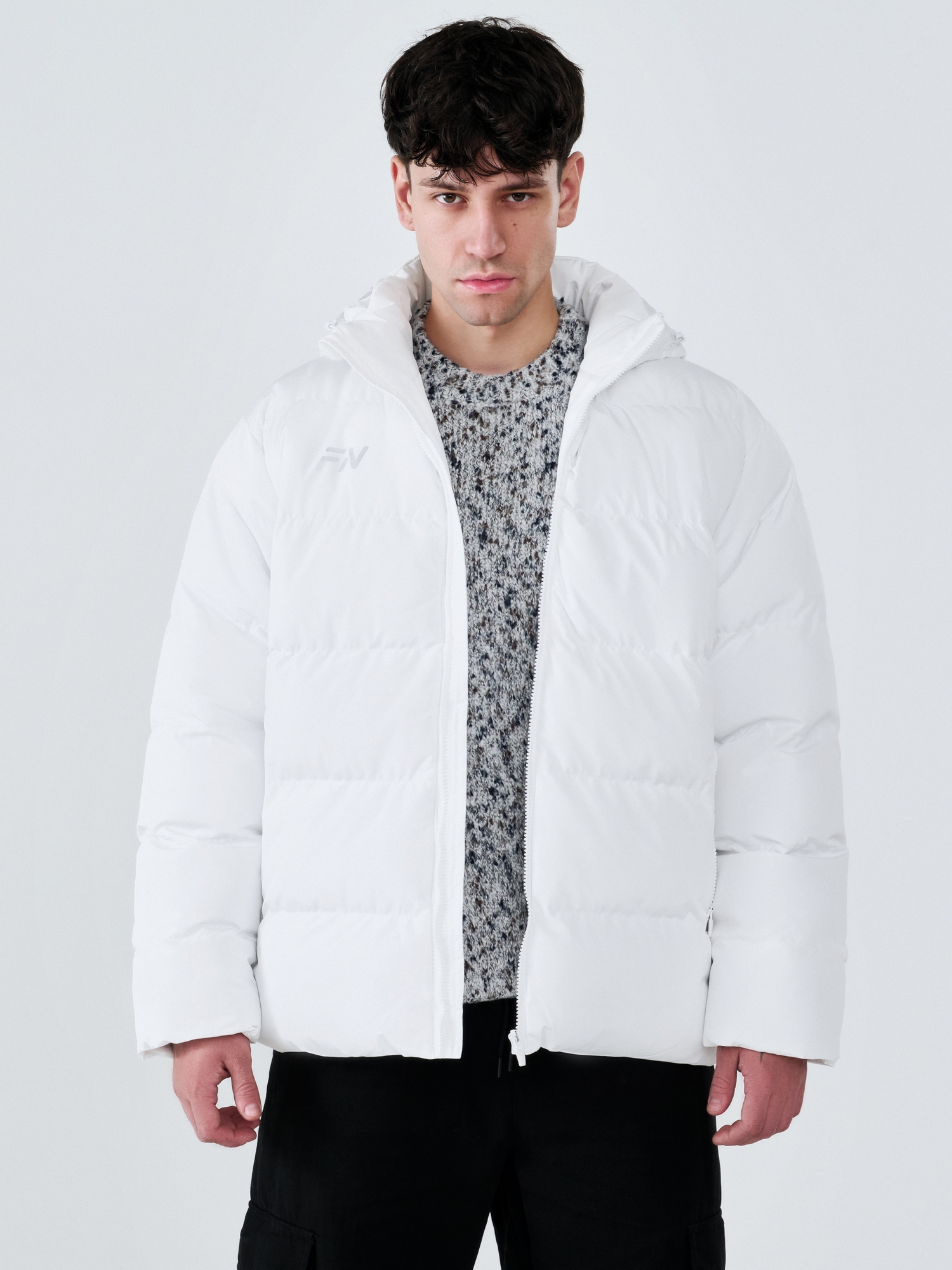 Пуховик FN Snowfall (Short) White