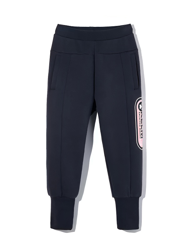 Детские брюки KELME Girl's Knitted Pants Dark Blue