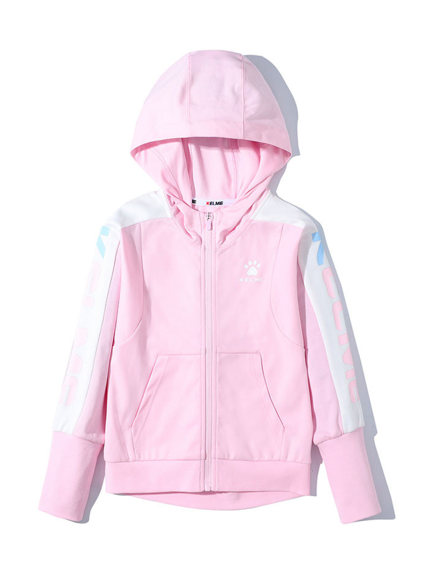 Детская олимпийка KELME Cardigan Sweater For Girls Pink