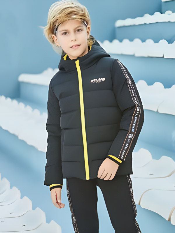 Детский пуховик KELME Boy's Down Jacket Black
