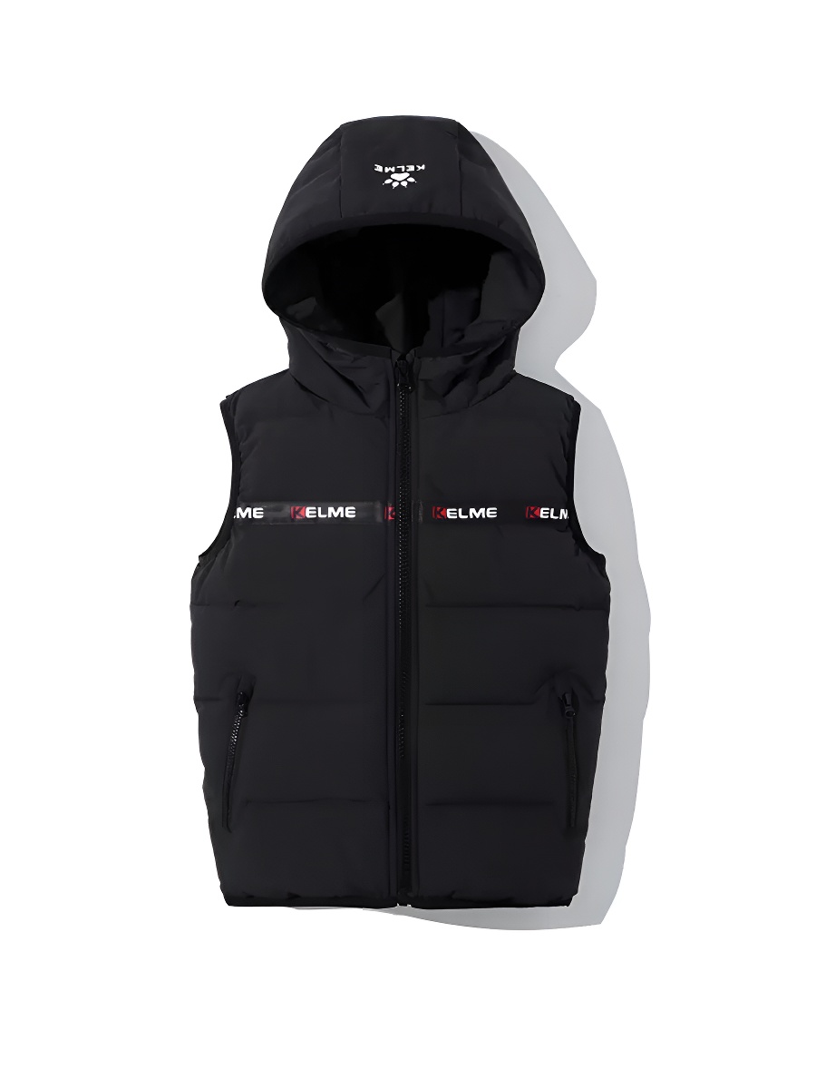Детский жилет KELME Boys Wear Down Vests On Both Sides Black