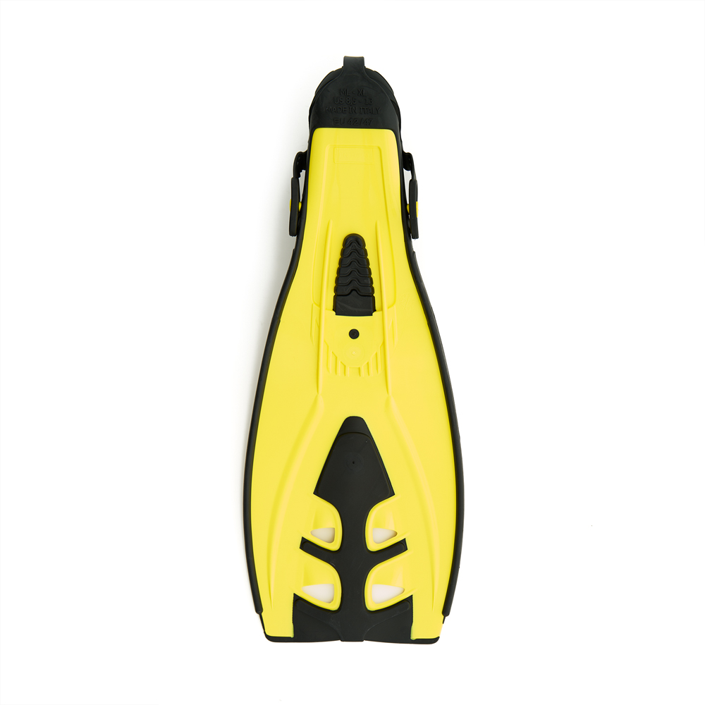 Ласты для плав. Salvas Tonic Dive, BA190LXGGSTS,TPR и Technoflex, р. L/XL, жёлтый