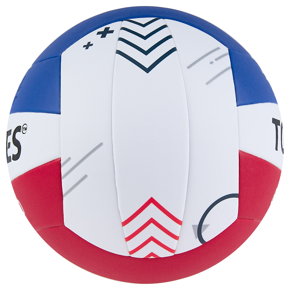 Мяч вол. TORRES BM850, V42325, р.5, синт. кожа (ПУ), клееный, бут. кам., бел-син-красный