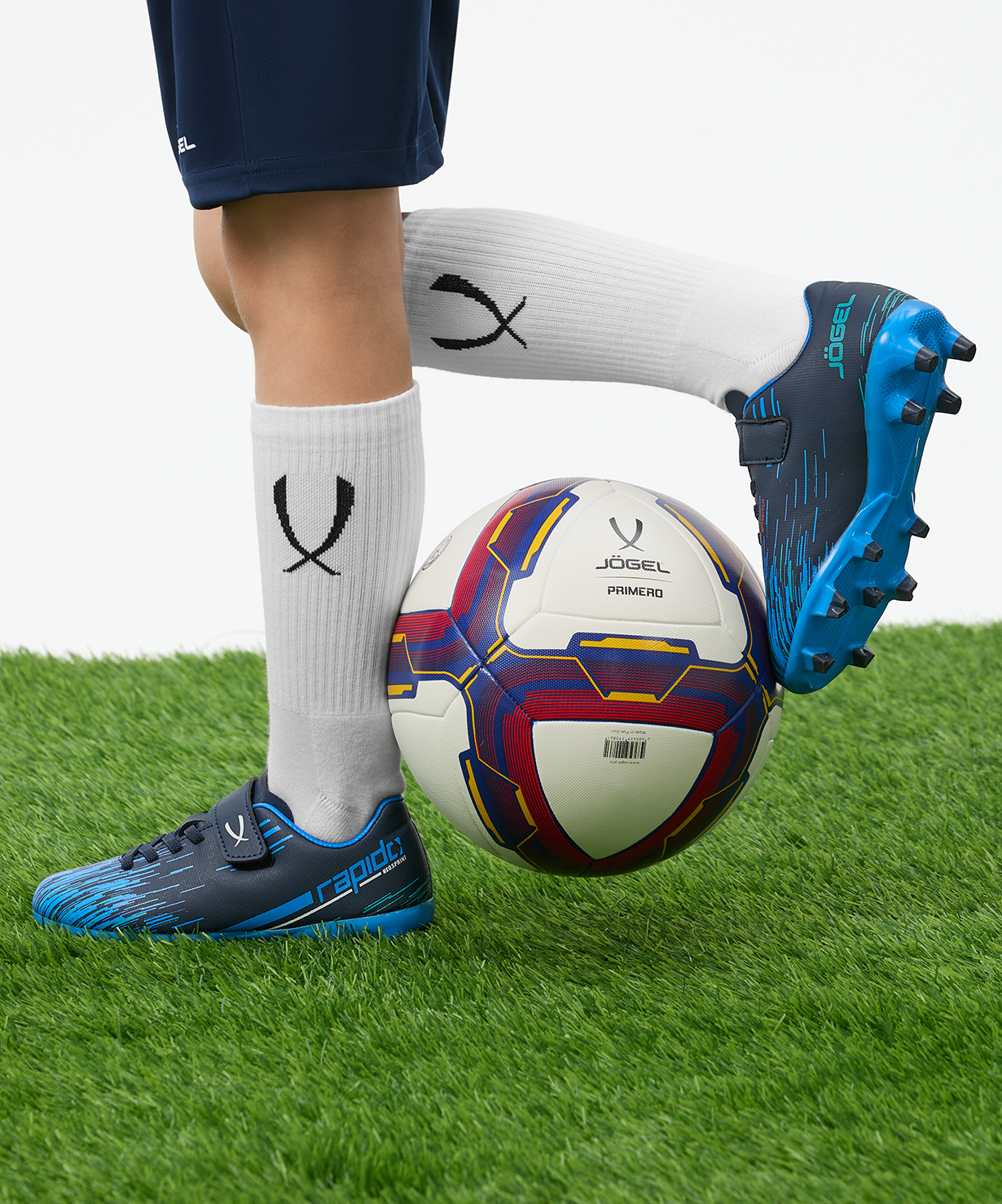 Мяч футбольный JOGEL Primero №4, размер 4