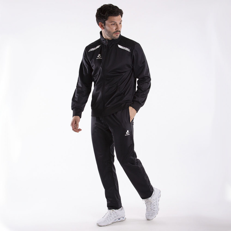 Костюм спортивный +ADRENALINA 3302-046-S, р.S, 100% полиэстер, черный