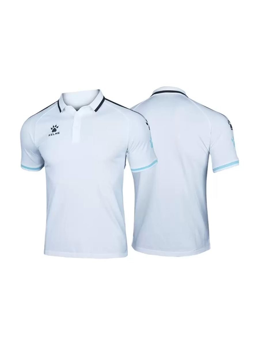 Футболка-поло KELME 19 Middle Class Training Polo Shirt White