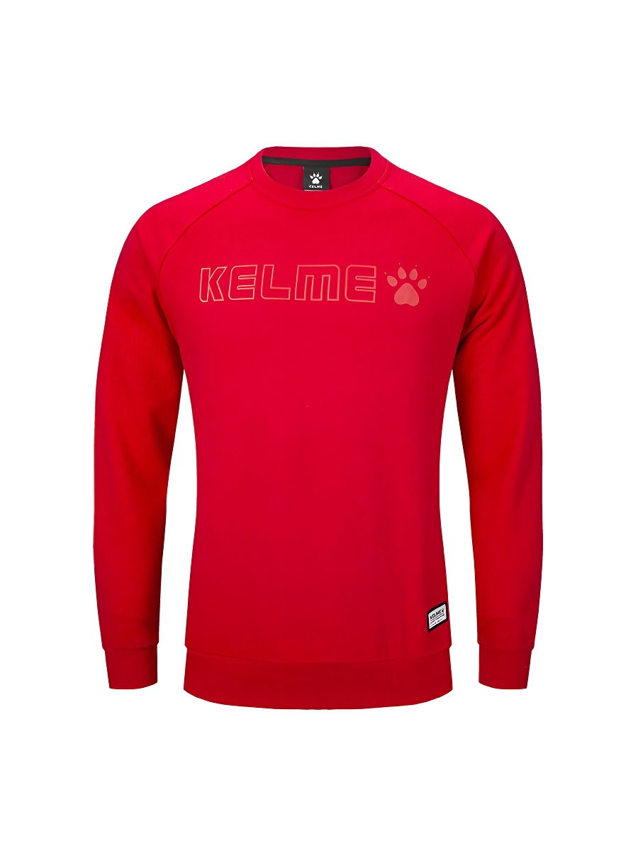 Свитшот KELME Knitted Round Neck Sweater Red