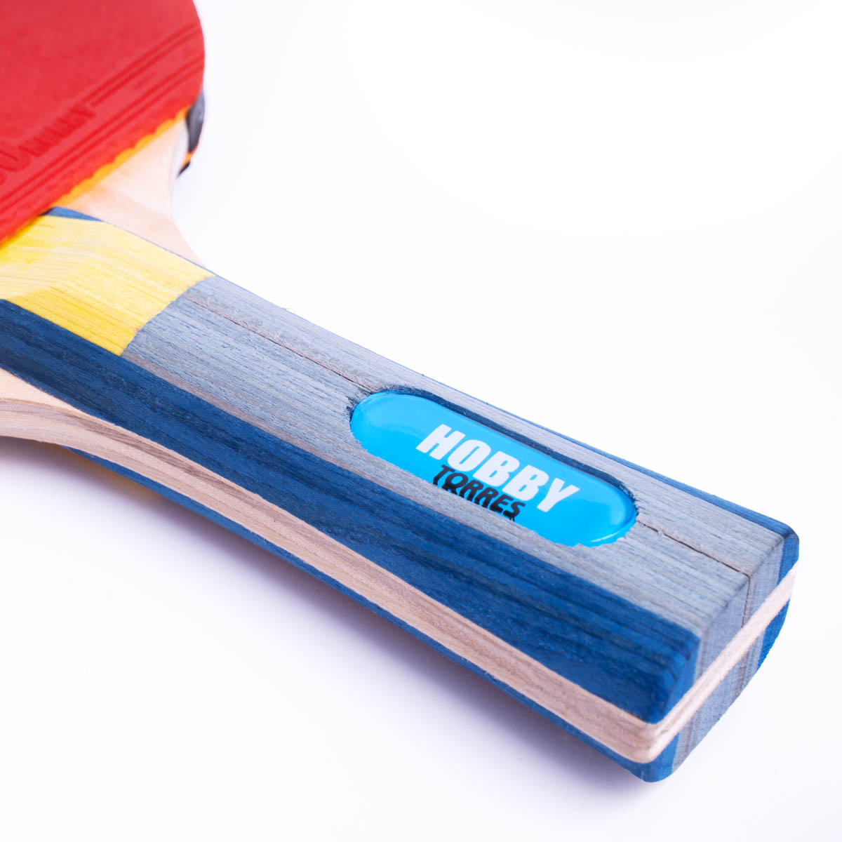 Ракетка для н/т TORRES Hobby, TT0003, для любителей, накладка 1,8 мм, конич. ручка