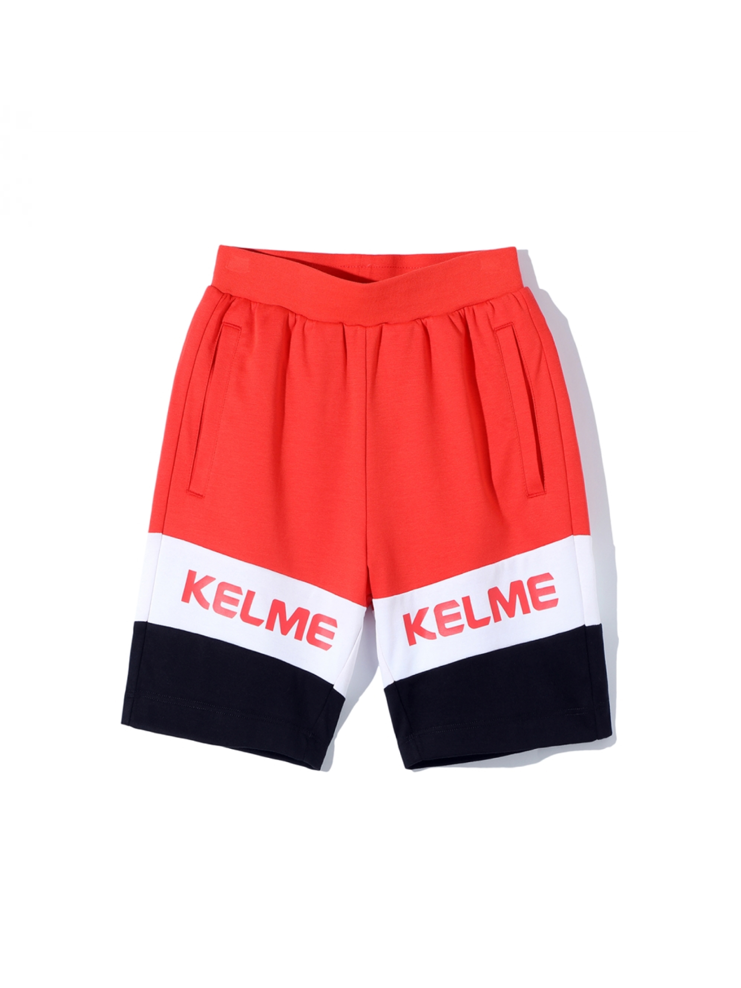 Детские шорты KELME Boy's Knitted Shorts (Red/Black)