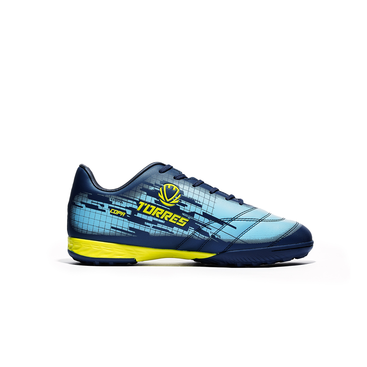 Бутсы футб.(многошиповки) TORRES COPA KID дет. TS234238-736-31, р.31, резина,ПУ,текстиль,сине-голуб.