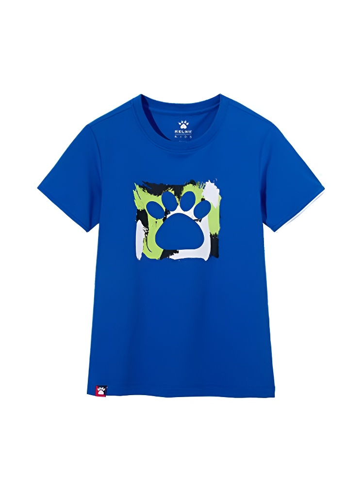 Детская футболка KELME Short Sleeve T-Shirt Kid Blue