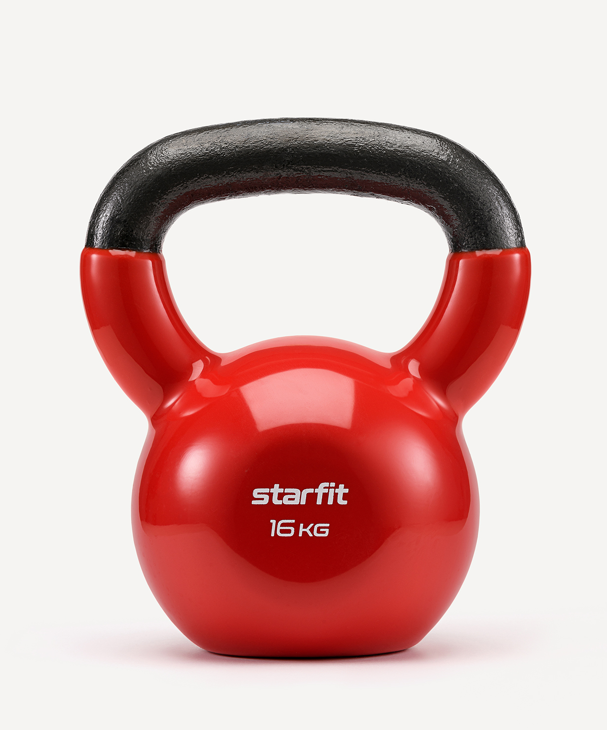 Гиря виниловая STARFIT DB-401, 16 кг, красный