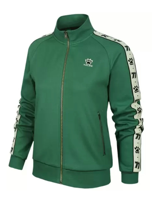 Олимпийка KELME Women's Knitted Jacket Green