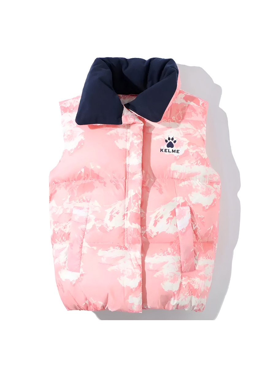 Детский жилет KELME Girl's Down Vest Pink