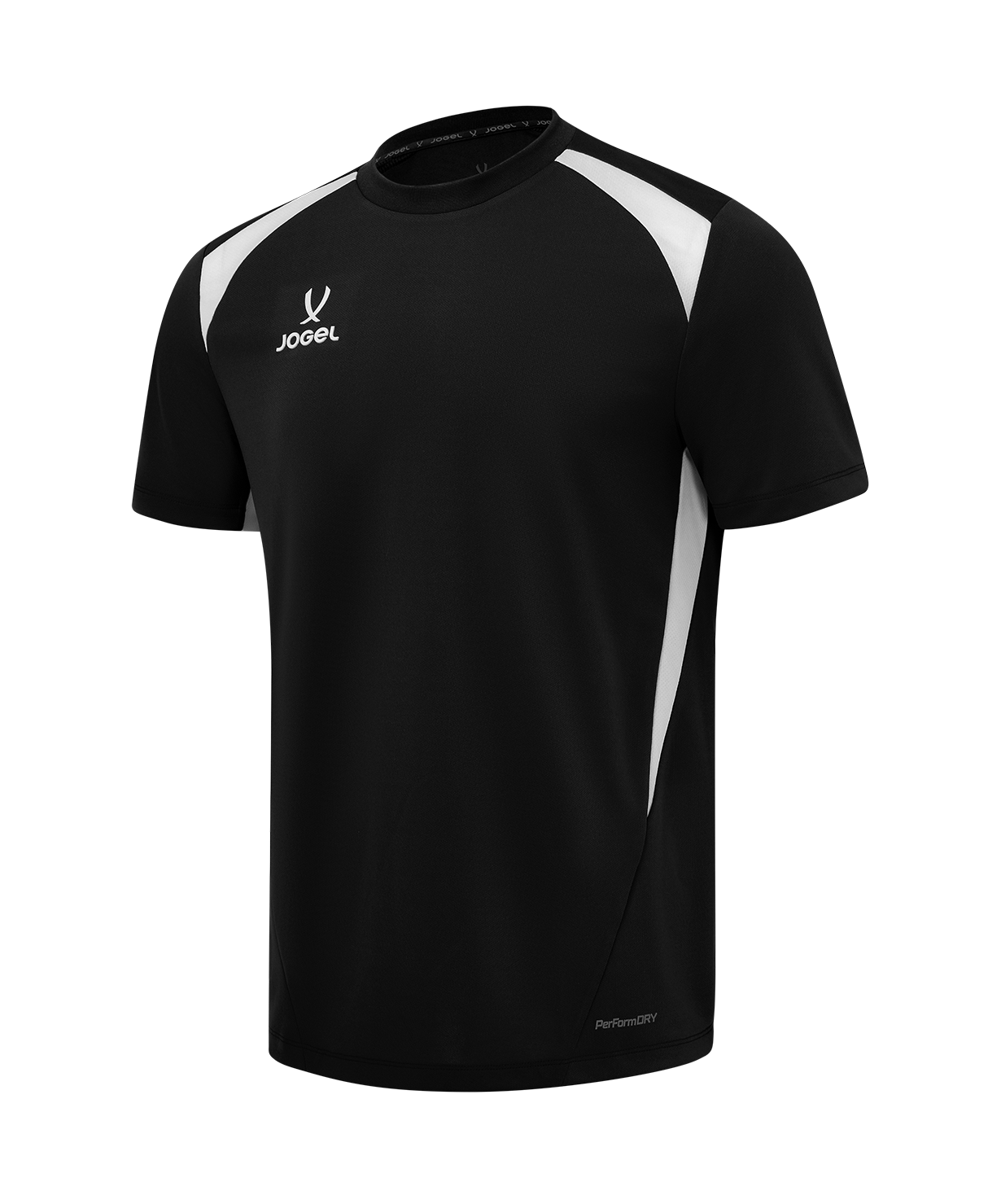Футболка тренировочная JOGEL DIVISION PerFormDRY Training Poly T-shirt, черный, детский