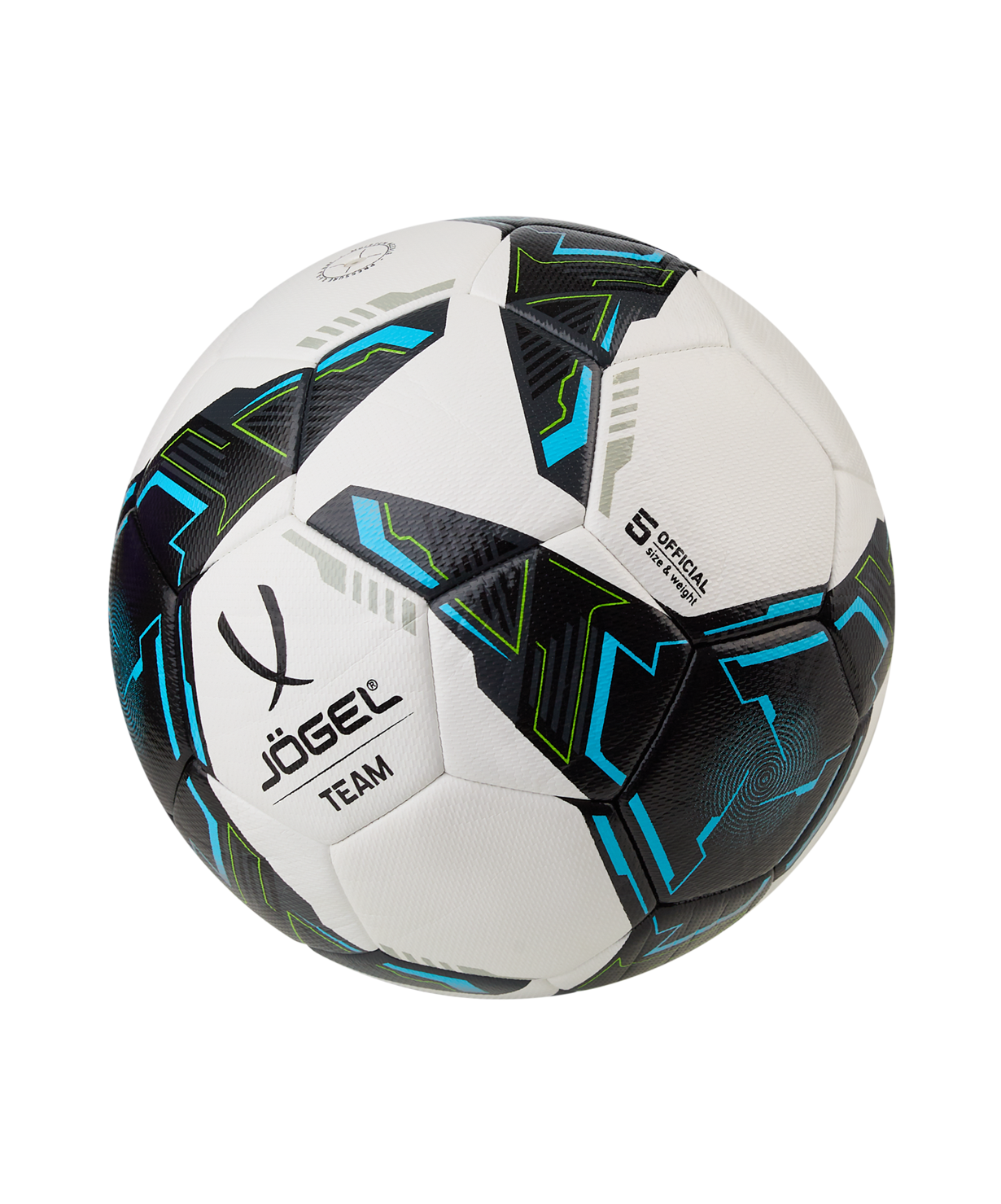 Мяч футбольный JOGEL Team №5, белый, размер 5