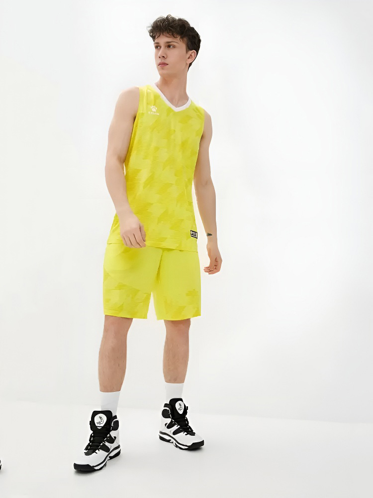 Баскетбольная форма KELME Basketball Set Yellow