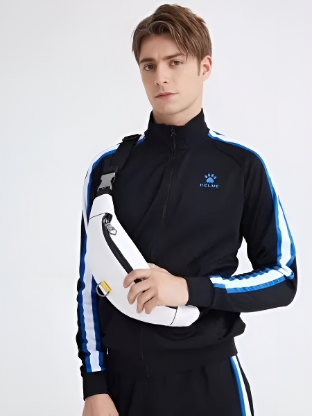 Олимпийка KELME Men's Knitted Jacket Black