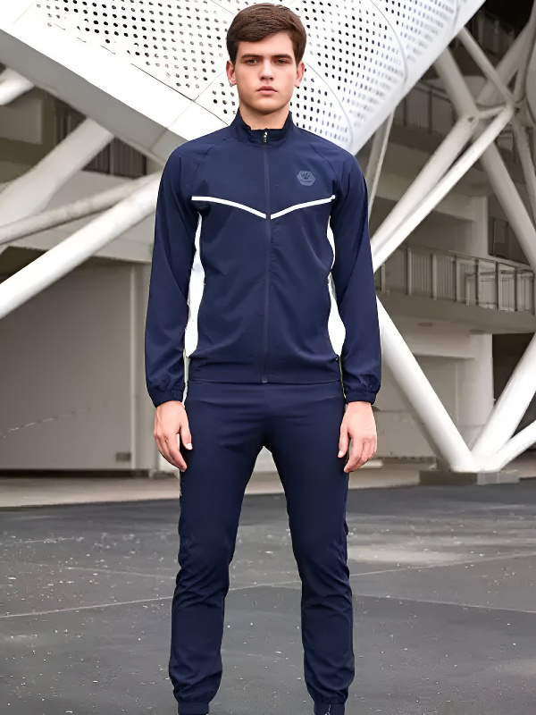 Спортивный костюм KELME Men's Woven Jacket Set Dark Blue