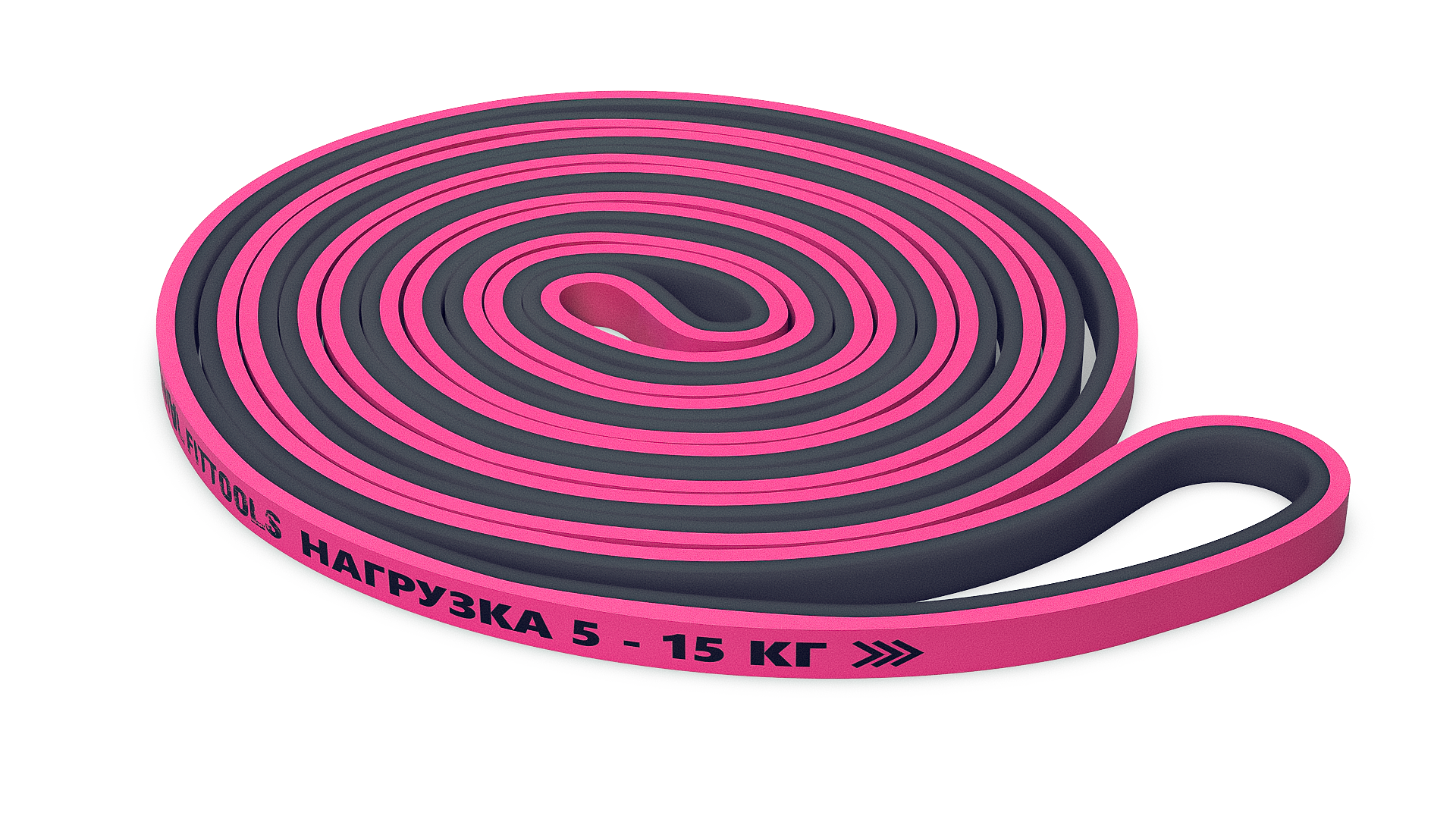 Эспандер-петля двуцветный 5-15 кг