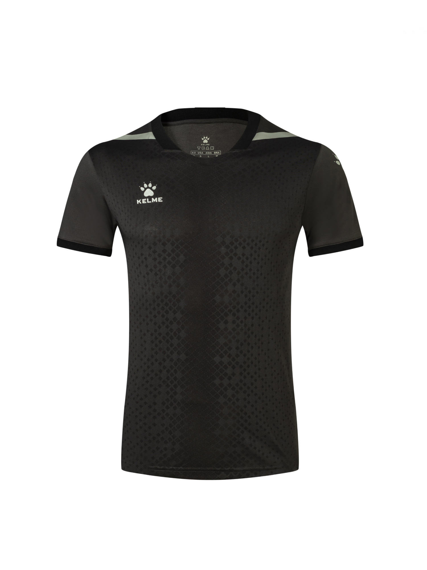Футболка KELME Short Sleeve Football Jersey Dark Grey